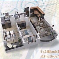 مجمع نوڤا تاورز • ١٢٢م • غرفتين