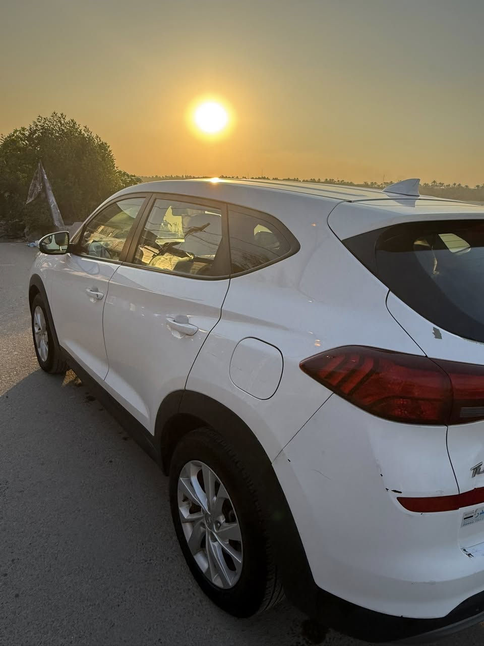 توسان للبيع 2019 امريكية 
حادثها فقط جنطة بدون دواخل 
مواصفات اعتيادية
محرك مجفت تجفيت ممتاز
السعر المطروح 16500$ وبي مجال بسيط
للتواصل ***********
