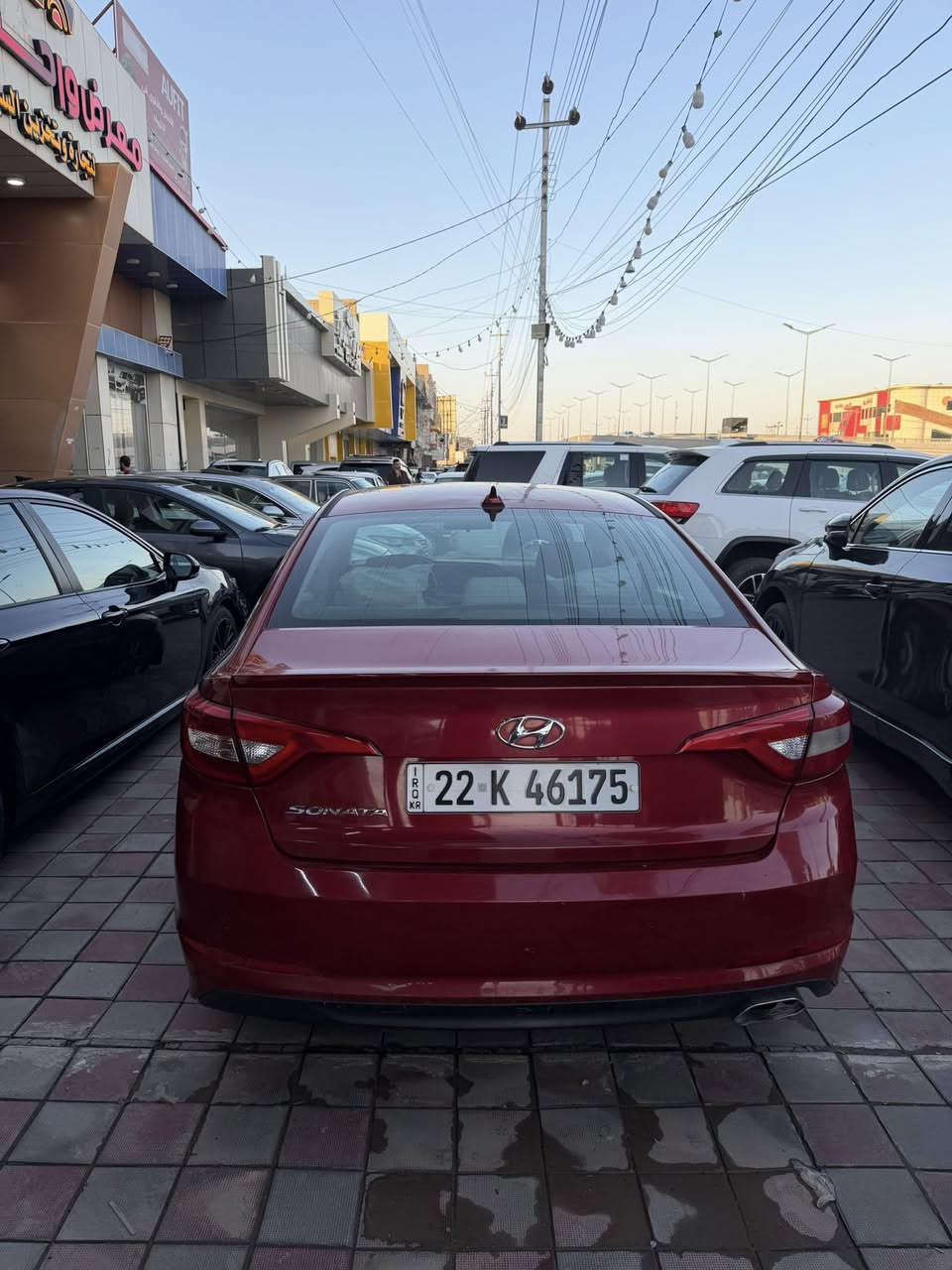 السلام عليكم سوناتا موديل 2017
بيها جاملغ وبنيد بدون داخل 
السعر 115 ورقه بيه مجال قليل / مكاني فلوجة 
الهاتف *********** / ***********
