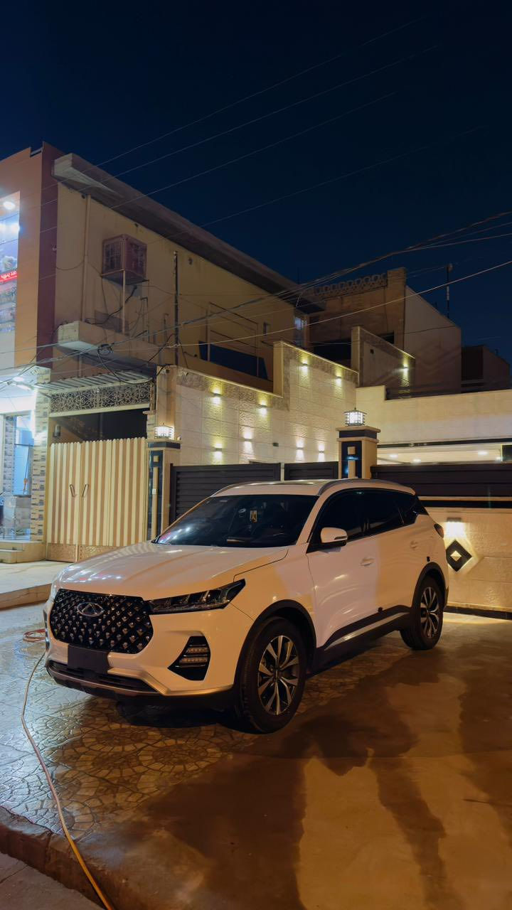 شيري تيكو سڤن برو موديل 2022 لون ابيض    
منفيس  حرة تترقم بغداد  شرط الترقيم والتحويل مدفوع تكاليف
ضمان ٦ سنوات  من شركة 
 
🚘اعلى فئه فول ١*١  لاكجري
🚘 الموديل 2022
🚘 سعة المحرك 1,5L تيربو 
🚘 مرتبط بناقل حركة أوتوماتيكي 9سرعات
🚘 عدد AIR BAG 6 ‼️
🚘 حساسات أمامية 
🚘 حساسات خلفية
🚘 لايت زينون + LED
🚘 كشافات 
🚘 بك لايت LED 
🚘 حجم الاطار 235/60R18 
🚘 ويل كب 18‼️
🚘 فتح الصندوق كهرباء 
🚘 بانوراما ‼️
🚘 اريل نفكيتر 
🚘 هاند بريك بصمة 
🚘 مفتاح التشغيل بصمة + ترحيب فتح وإغلاق 
🚘 دشبول شاشة تفاعلي
🚘 شاشة لمس تدعم اندرويد اوتو ابل كاربلي
🚘 كاميرا دوارة
🚘 5 كاميرات °360
🚘 المقاعد جلد  لونين 
🚘 حركة مقعد السائق كهرباء 
🚘 المودات والأوامر الصوتية
🚘 مثبت السرعة Cruise 
🚘 أوضاع القيادة  Drive Mode
🚘 فحص أنظمة السيارة 
🚘 حساسات ضغط اطارات
🚘 تبريد شاشة مناخين منفصلين 
🚘 قطعتين تبريد 
🚘 التحكم بمقود الگير جويستك
🚘 ا ABS  
🚘 أوتو هولد 
🚘ا ISOFIX  ايزو فكس
🚘 نظام مانع الانزلاق
🚘 تتسع المقصورة الداخلية ل 5 راكب 
🚘 اشارة في المرايا الجانبية قابلة للطي  شفط
🚘 مخرج منفذ الطاقة ⚡
🚘 شاحن هاتف Wireless 
🚘 ا  Bluetooth / USB 
🚘جام سياره حمايه للطفل 
🚘فتح جميع جامات سياره من بصمة + تشغيل عن بعد مع التبريد 
🚘 ثلاجة صغيرة بلوسط 
🚙 مساعد نزول منحدرات 
🌈 إنارة محيطية7الوان
 السعر ١٣٧ وبي مجال
التواصل ع رقم
***********
***********
