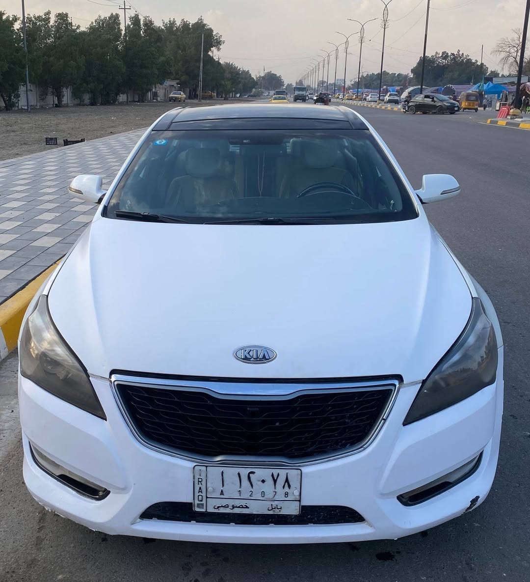 سلام عليكم كيا كاتنزا فول مواصفات Vibموديل 2011 بصمه بانوراما كشنات تدفئه تبريد تبريده ثلج منضومه جديده تخم تاير جدد دوشمه جديده قبل سبوع شديتها  رايده مراوس بجارجر 2015وفوك او كورلا 2015وفوك وانطي فرق صوره الحادث مرفقه بل منشور سعر السياره 11الف مكان السياره بغداد ***********
