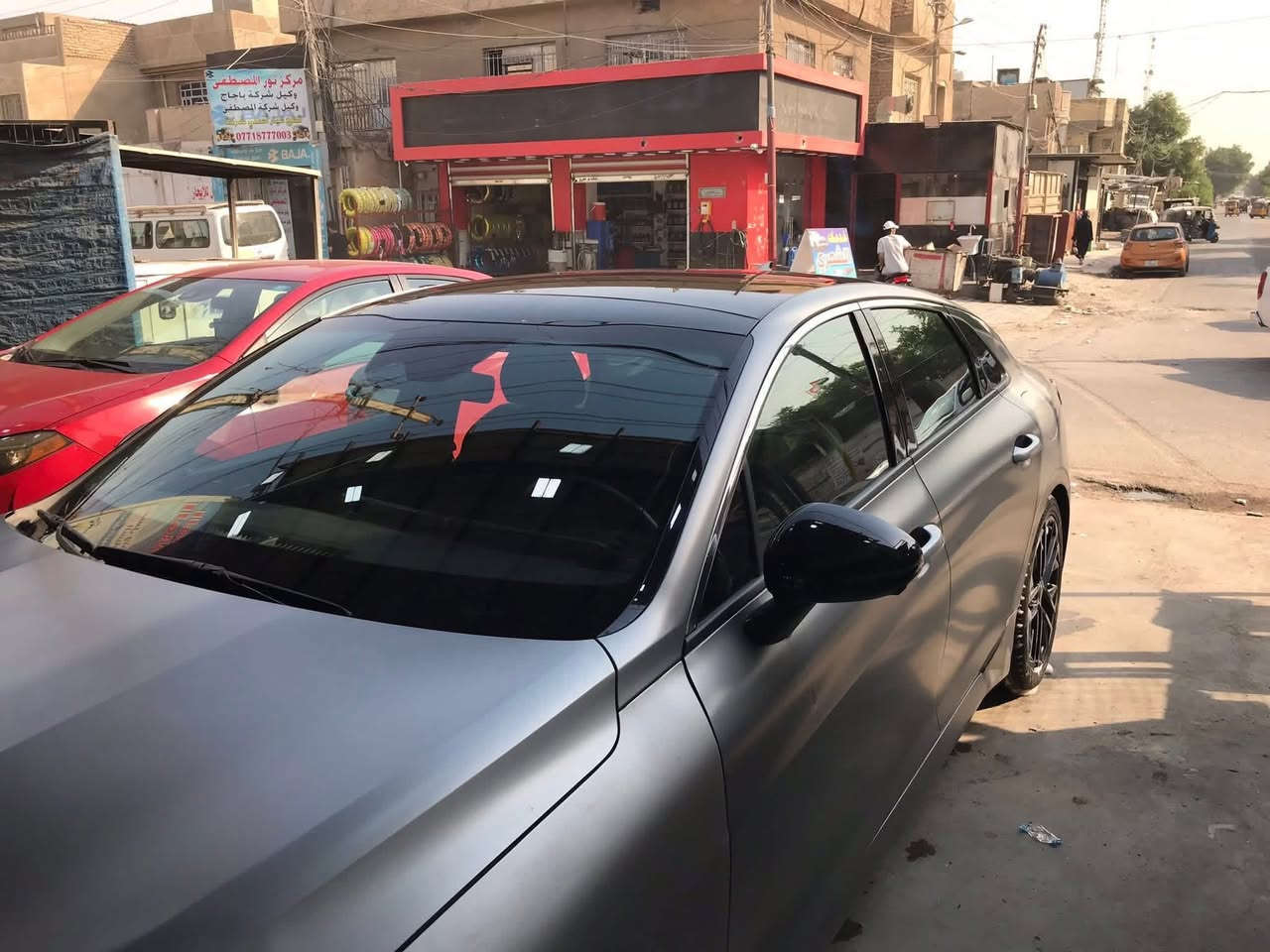 للبيع  GT K5 ا2500 تيربو
مديل 2025
فول مواصفات
بدون رقم 
حساسات مامي خلفي 
5كامرات محيطيه 
تشغيل عن بعد 
بصمه أبواب 
بني راما
رادار امامي خلفي 
لد امامي خلفي
اشاره بل مري 
كشنات كهربائي 
الد ترحيب عند لاقتراب 
خزن كراسي 
ماشيه 4000زيرو السياره
بدون يرباك 
وبعد بيها مواصفات 

السياره جديده السعر 195$   بكاني بغداد 

***********
