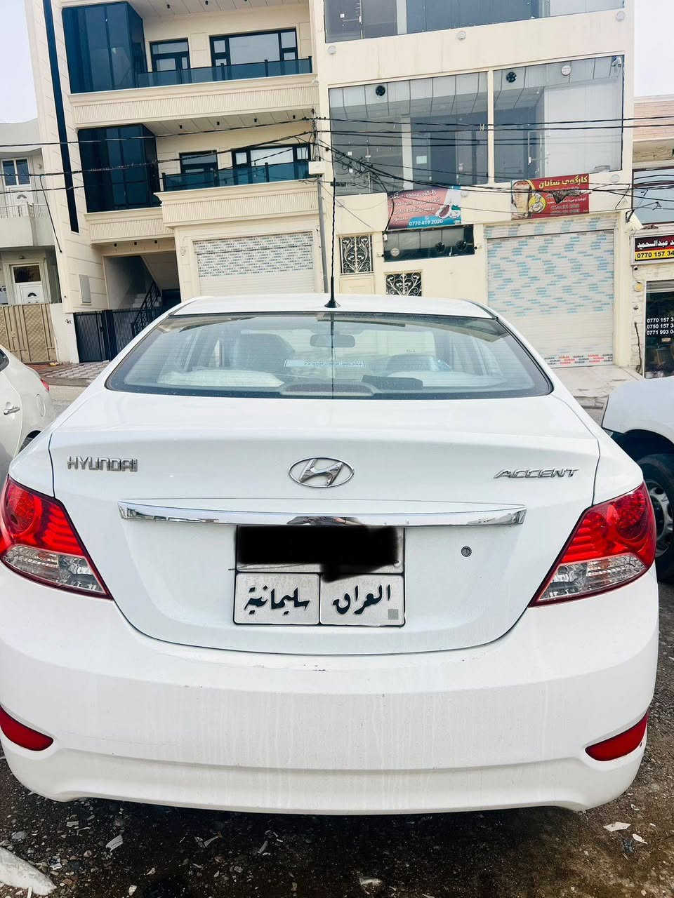 Hyundai accent -هۆندای ئەکسێنت 
خەلیجی فول 
مۆدێل 2012
قەبارەی مەکینە 1.6
ڕەنگی سپی
ناوزەرد
رۆیشتن :128٠٠٠km
تەنها دۆسەی سەکن بۆیاخە  لەگەڵ یەک پەڵەی بچوکی ساردیە 
گێر تۆماتیک و عادیە،سوکان ڤۆڵێوم و سیستەمەی ئیکۆ و تراکشنە

💰نرخ: لە کۆمێنت داوا بکە ڕاستەوخۆ بۆت دێت📥
‌
گێڕ  و مەکینە بەشەرت 
سەنەوی نوێیە تا 2027
 

***********
