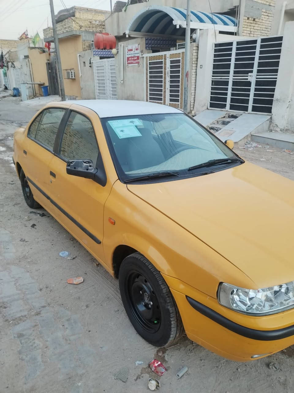 سلام عليكم
سمند سياره جاهزه مجهزه كلشي مابيه نقص بس تبريد  سياره ترايك وين مايعجبك سياره مكانه بلعماره سنوية29راعيه موجود مكينه وكير جدد سعره29وبيهال مجال حك الجيه رقم الهاتف ***********
