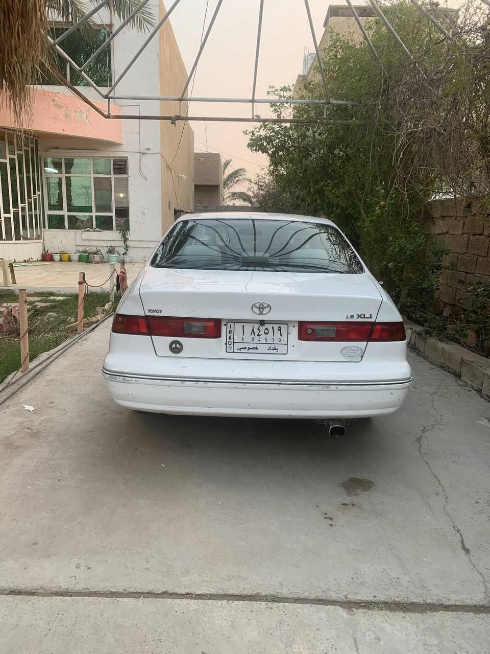 السلام عليكم من رخصة ادارة الكروب المحترم كامري موديل 2000ابلديه بدون صبغ او ضربه خليجيه اربع سلندر المكان بغداد سعره 88 وبيه مجال الانصال فقط *********** ويتساب ابو حيدر
