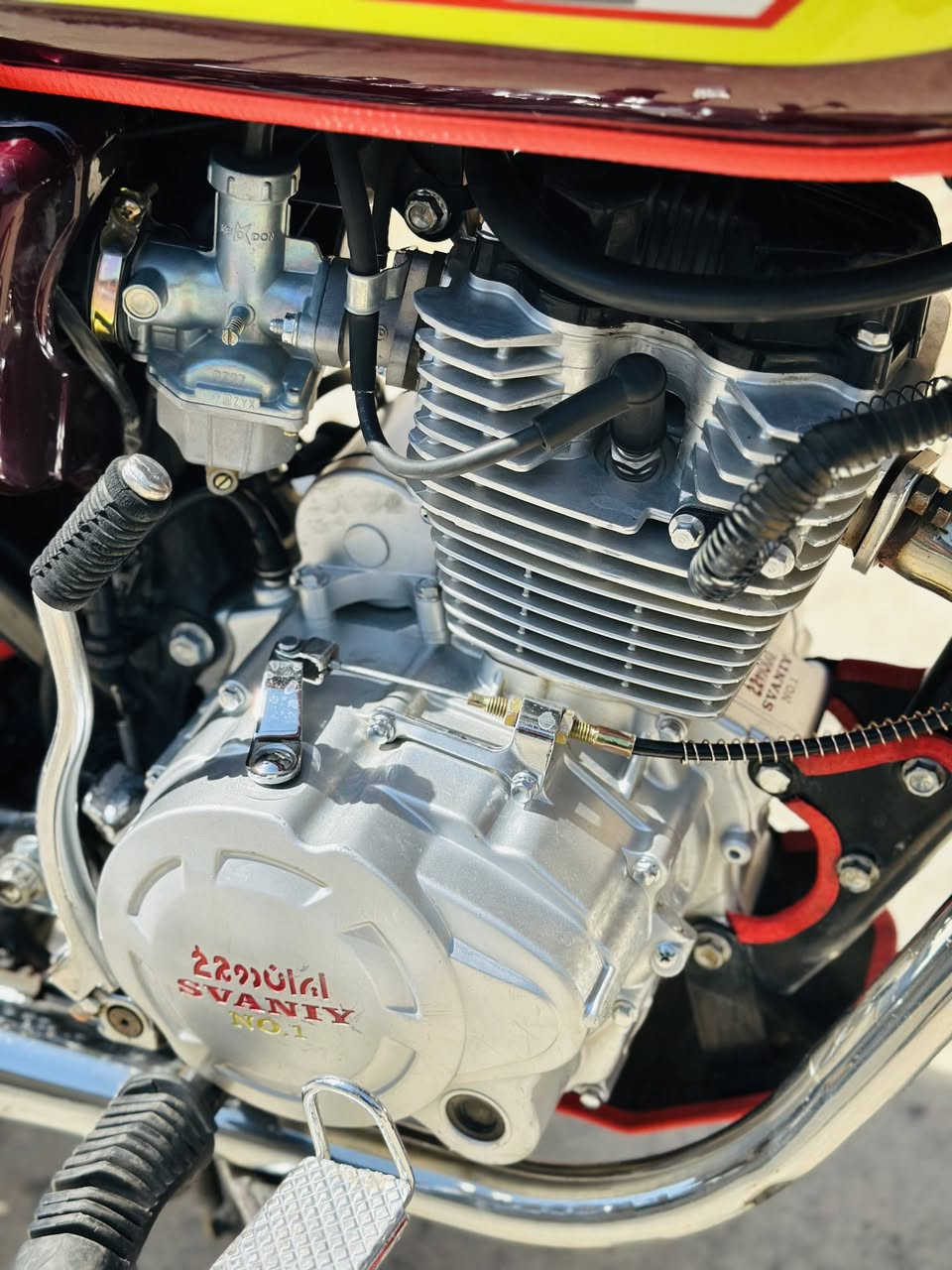 Saviny 2024 150cc
️ السَّلَاْمُ‌ ‌عَلَیْکُم‌  ئەم ماتۆڕەمان هەیە بۆ فرۆشتن مەکینە  150ی گەورە مەکەینەی بەس سەرەتاپتی کراوەتەوە بۆ تام ڤێرس سەوتی مەکینەو شانسی بەشەرتە ماڵێکی خاوێنە  مەنەفێس  و ئەقدی لەگەڵە کارەبای لایت و گێچ ئیشدەکات
شوێن قەڵادزێ
سعری کۆتای و قفڵی 580هەزارە
***********
