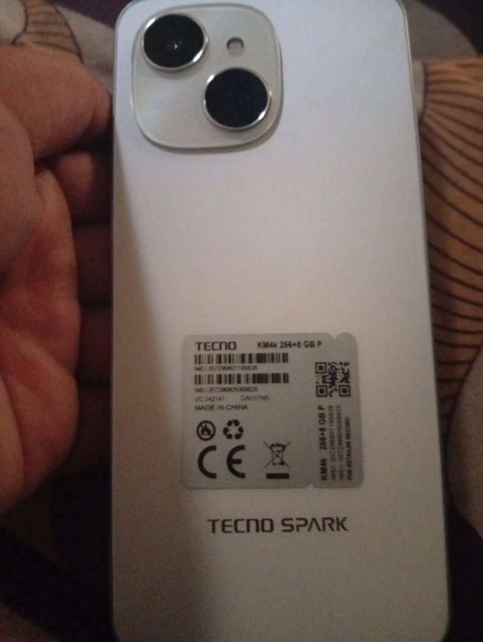 سلام عليكم جهاز للبيع TECNO SPARK 40C اسم جهاز مستخدم16 يوم نضيف شخط مابي الكامره الخلفيه 13 الاماميه8 بل ببجي يشغل 60فريم بل بيس ايضن يشغل60 فريم مكان حي نداء خلف ملعب نجف دولي *﴿$سعر240﴾*وبي مجال بسيط كلش جهاز مامفتوح كلشي مابي متواجد واتساب ***********
