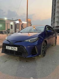 كورولا 19Se وارد امريكي حادثهه مرفق بالصور وتبديل بدون صبغ  وبيهه جامل...