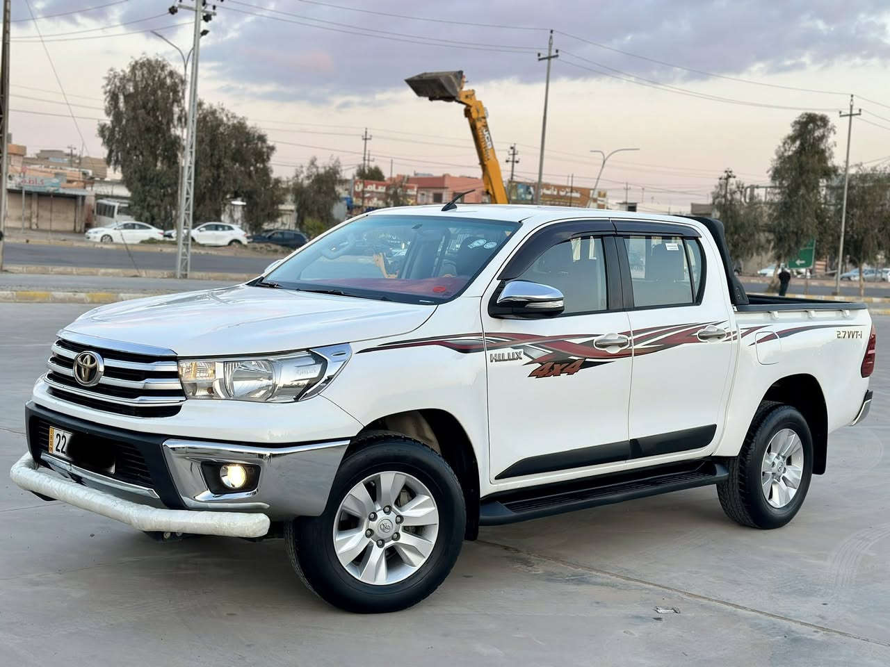 تویوتا بیک اب( مرزي ) مودیل 2016 ابيض ثلجي
سید نهرو درجة اول
بدون صبغ بدون ضربة 
بس بي مکانین تعدیل بارد صغیر
ماشي 148 الف حقیقي
تبرید مرکزي و شاشة و کامیرة 
دعامیة لدعامیة بشرط
رقم اربیل دولي و سنویة بسمي
بي کوبون بنزین 
مکان / کرکوک

سعر 233$

واتساب ***********
***********
