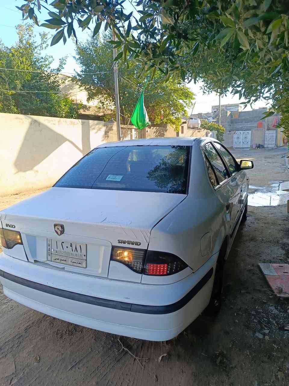 اللهم صل على محمد وآل محمد
سمند 2011 رقم قادسيه 

مالك نجف شرط التحويل 

مكان السيارة النجف 

كير ومحرك جدد 

حداديه جديده أمامي خلفي 

كهربائياتها كلهه شغاله 

محدثه 17 

مكفوله من الضربه

مكفولة من التبديل

السعر 38 وبيها مجال للشراي 

*********** بي واتساب
