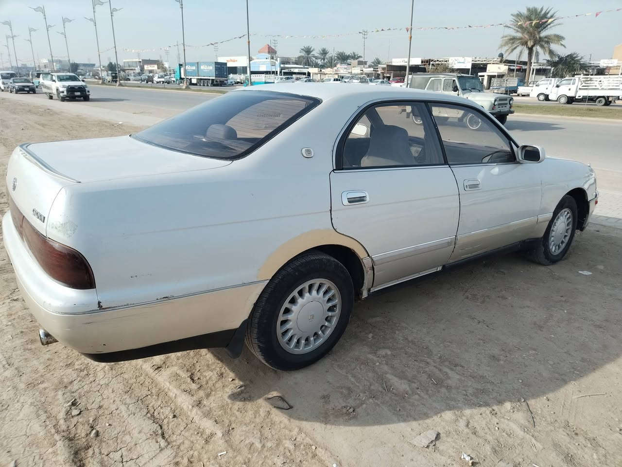 سلام عليكم لبيع مديل ٩٢ مكفوله رقم بغداد سياره جازه عنوان لصويره تبريد شغال سعر ٥٠ وبيه مجال ***********
