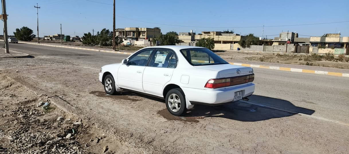 سلام عليكم سياره كورلا للبيع رقم بابل انكليزي مشروع وطني شرط تحويل ثاني يوم سنويه  2030تخم تاير حداديه جديده كهربائيّات كله شغاله كير ومكينه مكفولات مكفوله من الكص ونقل جثه والضربه والعيب شرعي دواخله جديده دشبول جديده دوشمه سياره جاهزه مصبوغه جماليه  عنوان واسط كوت الشراي يتصل وبي خير ويدلل مكلف بل ***********📞📞
