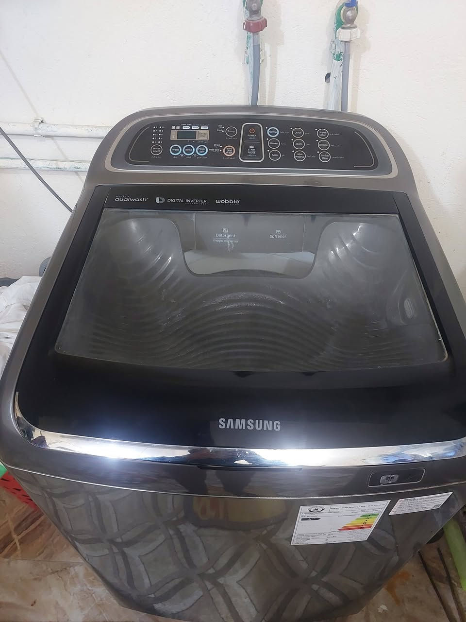 سلام عليكم غساله اوتوماتيك البيع السعر ٤٥٠ بيه مجال هاذ رقمي ***********
