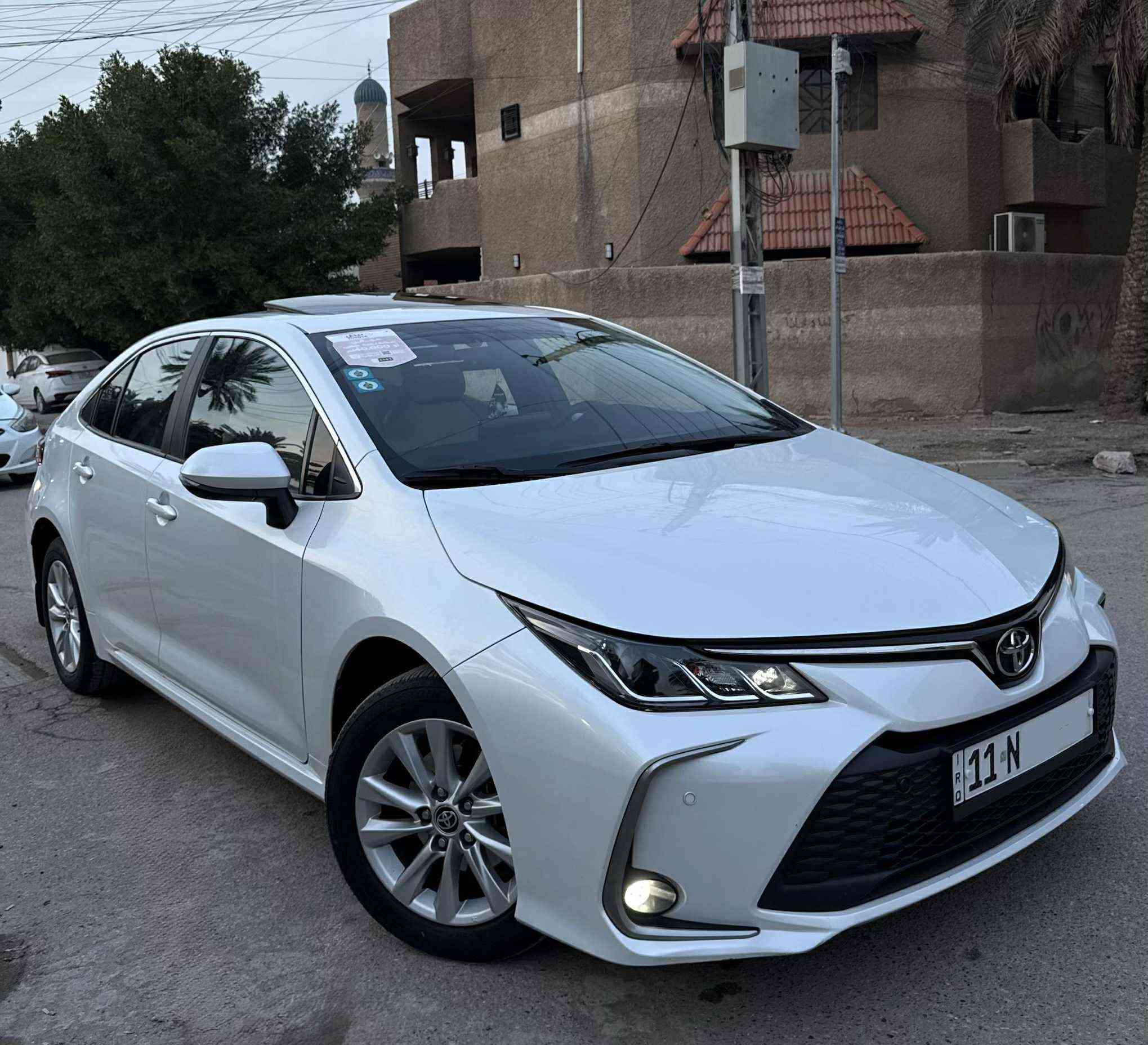 السلام عليكم تويوتا كورلا 2023 خليجي (SAS ساز) ام الضمان
رقم بغداد باسمي 

فول مواصفات 1/1  GLI 

حجم المحرك 1800 بانزين

دخول ذكي بصمة تشغيل بصمة 

فتحة سقف سلايت  

دشبول ديجيتل  

تبريد قطعتين 

كشاف لايت لد 

مرآة داخلية عاكسة 

حساس امامي خلفي 

مري شفط

اشاير مري 

تبريد شاشة 

دخل ابيض 

لايت اوتو يصعد وينزل

جام 4 اوتو 

شاشة اصلية ابل كار بلي 

فول واحد ع واحد لسيارة ع ايد وحدة من الزيرو لحد الان 

مكفولة كفالة عامة بيها بس بارد بل جاملغ امامي 4 اصابع ماشية 48 الف كيلو متر هزه جديدة رقم جديد 

السعر :  💸 183 💵 وبيها مجال بسيط 

ملاحظة : السيارة رقم بغداد لتقارنها بل اربيل سعر ل2024 بشركة ساز زيرو ب32 مليون تطلع ب210 

مكان السيارة بغداد البنوك للاستفسار : ***********
