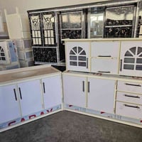 كاونتر المنيوم • سنك مرمر • ٣ قطع