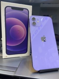 ايفون ١٢ عادي ذاكره 128 بطاريه ٨٧ جهاز نظافته 100 ب 100 جديد جهاز كلش ...