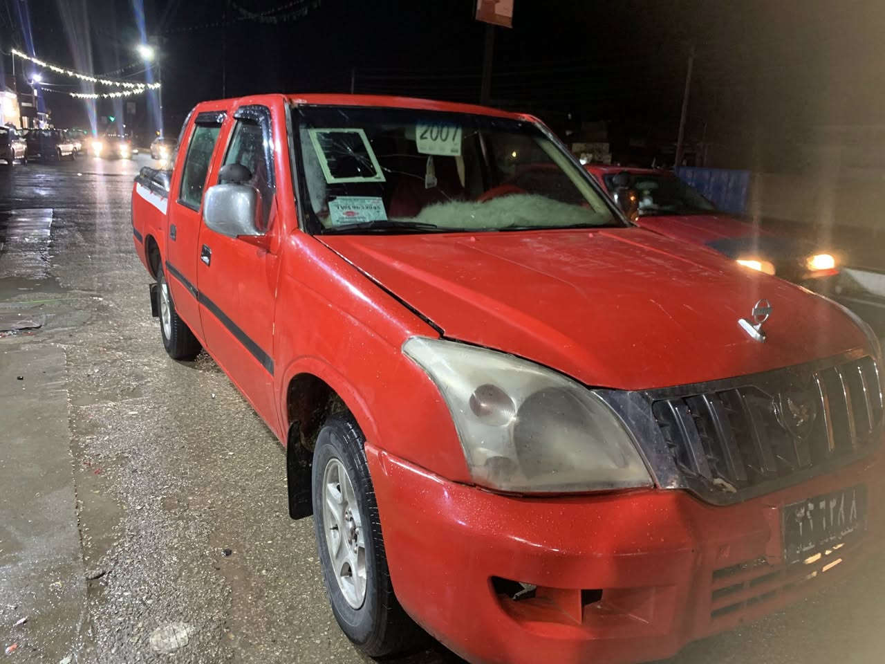 سەرەتا بەناوی خوای گەورەو میهرەبان گۆناو مۆدیل 2007 مەنەفێستی عەسل بەشەرتی گێرو مەکینەو عەکسل چوار تایەی باشی لەژێرایە   جام کارەبا  یەک چەمەلەخی پێوەیە کامل بۆیاخ بەس بۆ جوانی کراوە سەیارەکە زۆر تندوتۆلو بێ مەسرەف هی ماڵی خۆمەو هی مەعراز نیە کامل کارەبای مەزبوت بەرگە درگاو بەرگە کوشنی تازە تێگیراوە بۆ نرخ 
***********💯💯
