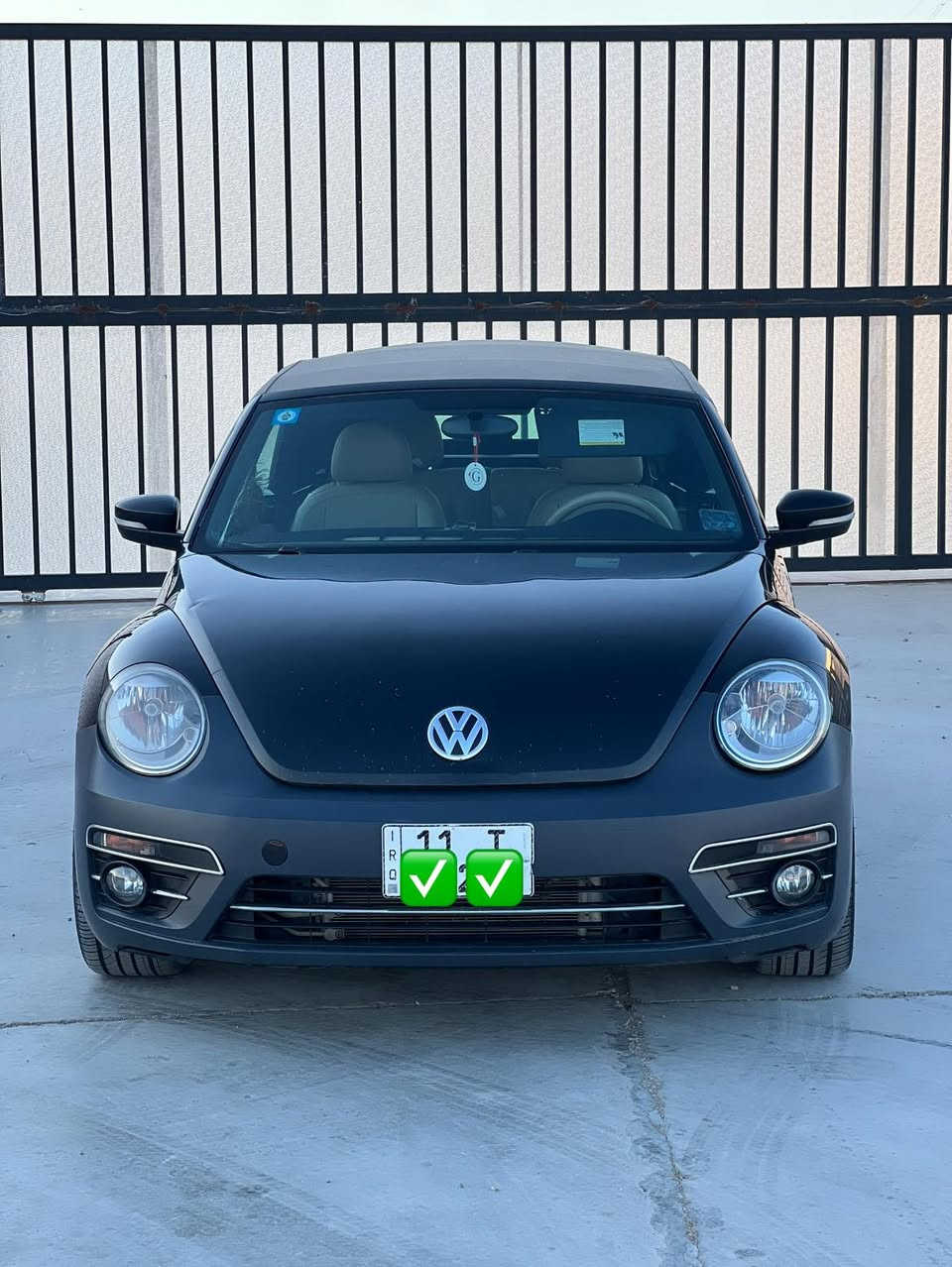 فولكس واكن بيتل ٢٠١٨  كشف
رقم بغداد دولي بسمي 

ماشية ١١٠ كيلو متر 
مكينة ٢٠٠٠ تيربو 

كشف بيجي كشنات جلد بيجي 
ويل كب البلادي مالتها بيجي 

السعر ١٣٥ وبيها مجال 
ماتعجبك تلكه الاحسن منها 

مكاني واسط كوت مركز مدينة 

***********
