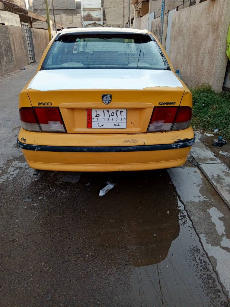 سمند2010سياره جاهزه كير محرك لاتنقيص ولاتبخيرتبريد منضومه جديده تخم تاير جديد
باتري جديد حداديه جديده كفالة عامه من ضربه وصبغ عدا رباعه وطخطخه موضحه بل صوره السعر24مصفره هيه وغرامات  مكان بغداد دوره شارع 60 رقم *********** بغداد, العراق

