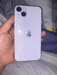 آيفون ١٤ بلس • ١٢٨ • شاشة وضهر مكسورات