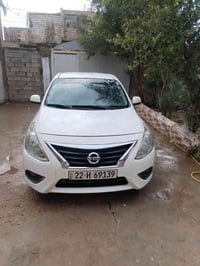 نيسان صني مديل 2021بيها قبق الجنطه مبدل وبيها بكانين بارد والباقي كفال...