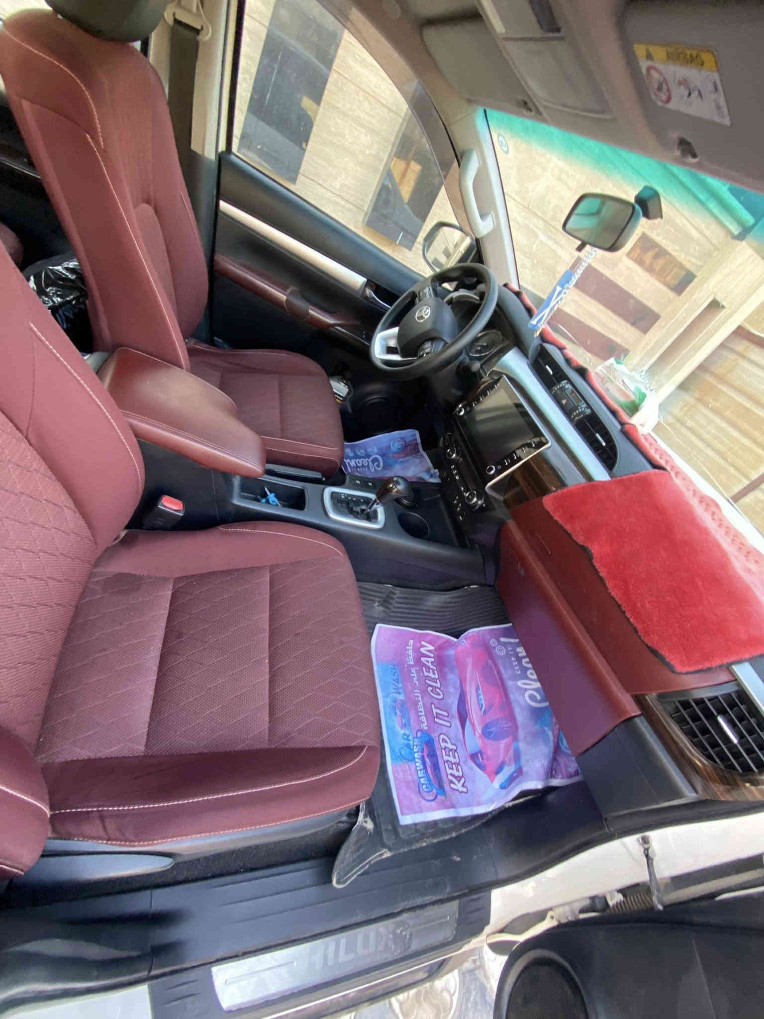 بيكم هيلوكس ٢٠٢١ ساز اصلي 
فول مواصفات 
ماشية 180 الف
رقم بغداد بسمي 
مكفوله من الصبغ فقط بارد وطخة خفيفة كلشي موضح بالفديو 
بصمه 
فور ويل 
بنيد جكات 
حساس 
كراسي تبريد 
شاشه 
كامره 
محرك 2700 
مكان بغداد  
السعر 282
لاستفسار ***********
