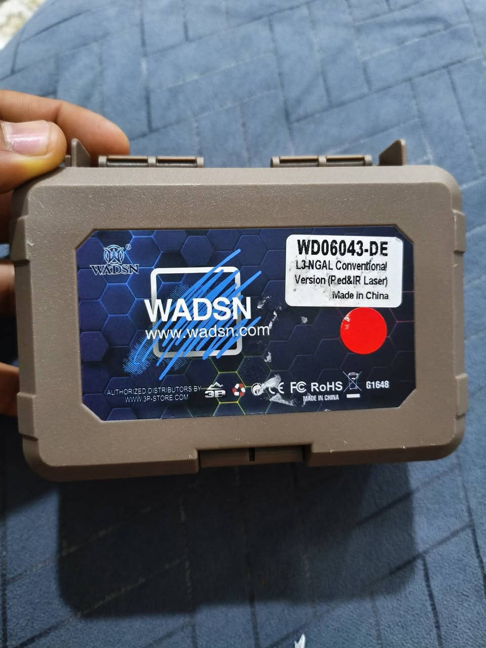 جهاز ليزر تكتيكي من نوع WADSN L3-NGAL
السعر 35 متوفر توصيل كل المحافظات


**إذا كنت صاحب هذا الإعلان وتريد حذفه لأي سبب، رجاءا أرسل رسالة إلى الدعم الفني**