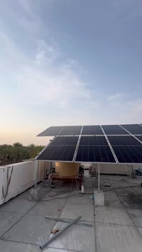 تنصيب الهياكل طاقه شمسيه تواصل  07776993477