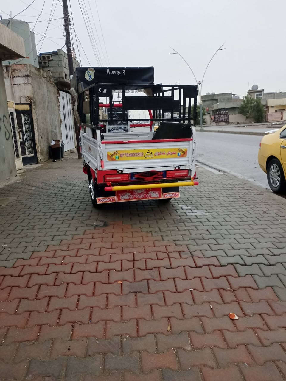 السلام وعليكم عندي ستوته البيع موديل 21محرك 26تايرات كهربائيّة ركبه شاصي بل شرط  منفيس كامل ستوته فول مفول ستوته مال شغل ربع ماتصرف عليهه ماجناي السعر مليون 225بي مجال قليل حيل الشراي يخابر مكاني كركوك حي الحجاج ***********
