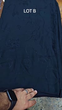 جديد لؤلؤة الغيث لتجارة الاقمشه كشمير اسود حبل/حياكه/مطرز البيع جمله ف...