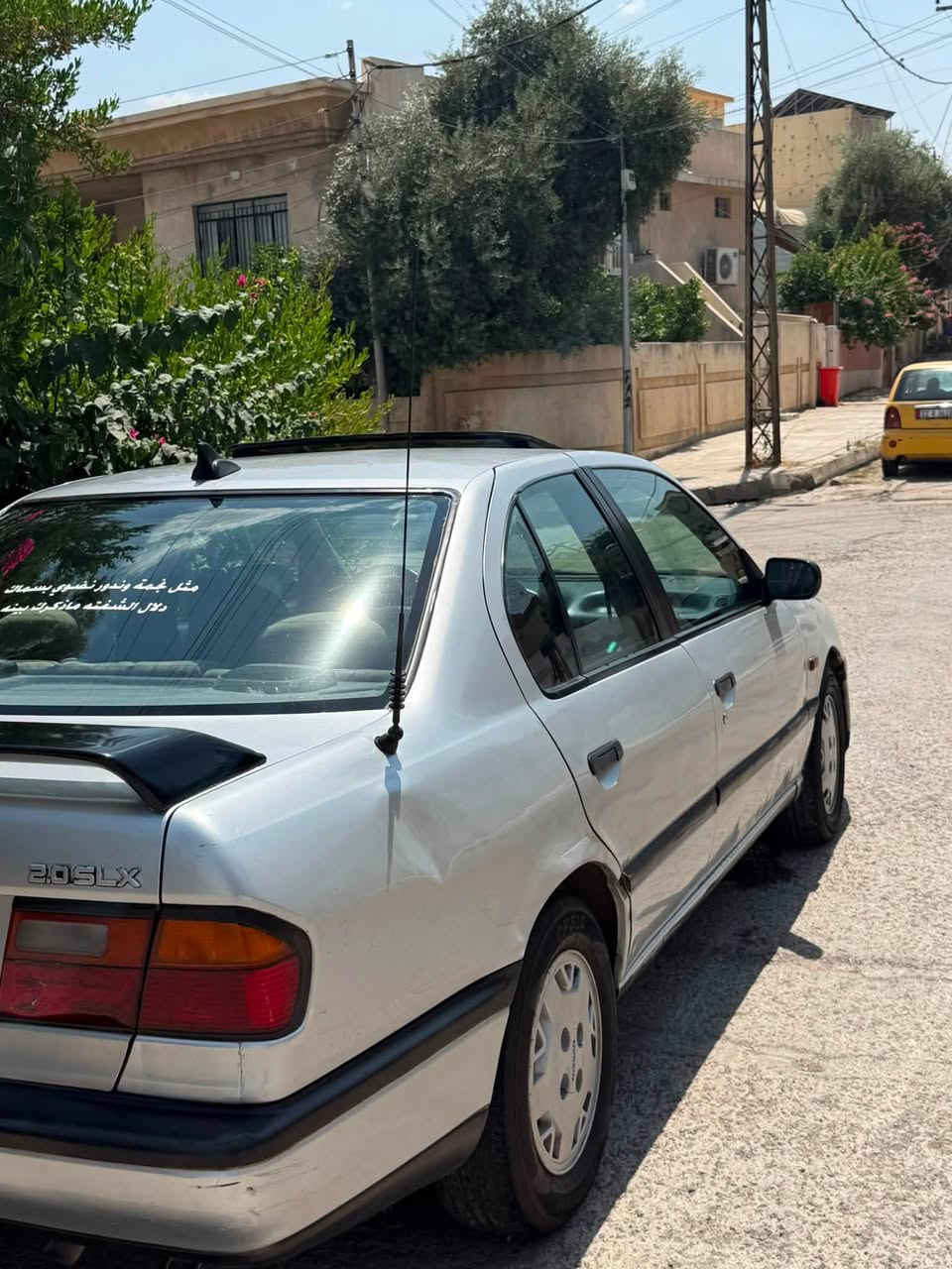السلام عليكم
للبيع🔴

NISSAN PRIMERA (SLX) 2.0 

🔴نيسان براميرا حجم 20 

🔴نوزل

🔴مكينة وكير شرط

🔴طخم تاير جديد

🔴باتري جديد

🔴فول  (كير عادي)

🔴جامات كهرب 

🔴تحكم بالمري كهرب 

🔴سلايد كهرب 

🔴رقم انكليزي جديد

🔴بأسمي تحويل مباشر

🚫بيها صبغ جمالية عاقجين عدى جاملغات الورا والبنيد اثر تقحيل(صور التقحيل موجودة) 

 للتواصل *********** واتساب

او الاتصال ***********
