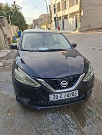 من رخصة الادمن نيسان سنترا موديل 2018 لون اسود رقم ديالى     ماشية 115...