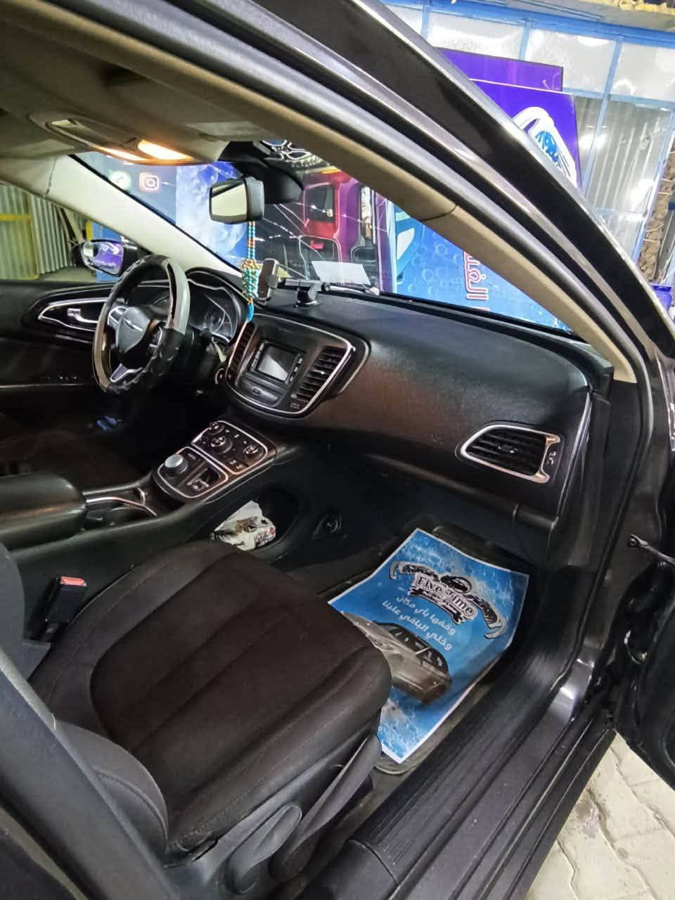 السلام عليكم اخوتي
🚗كرايسلر C200 للبيع موديل 2015 
الرجاء قراءة التفاصيل بدقة
✨محرك اريعه سلندر 2400
✨كير ومحرك ممفتوحات .
✨ بجم كبس .
✨كير ماوس 9 نمر .
✨سايد بريك كهربائي .
✨كشن السائق والراكب تدفئة . 
✨سستم 8 ايرباك , فقط الي بجهة باب خلف السائق طاك .
✨بصمة تشغيل عن بعد  ودخول ذكي .
✨شاشة بلادي , كامرة خلفية .
✨المرأة الوسطية تعتيم ذاتي من الاناره العالية .
✨كشن السائق تحكم كهربائي .
✨تحكم ستيرن كامل 
✨الأرضية تغليف كامل .
✨منظومة led ليل نهار ضمان 3 سنوات .
✨السيارة مبرمجة حماوة واستجابة دعسة البنزين ، أداء .
✨ادامة شاملة لمنظومة الأحتراق قبل شهرين .
✨منظومة غاز ايطالية مع كارت ضمان لمدة سنة ساري المفعول لدى مصفى الدورة الحكومية .
✨عداد المسافه(100 ألف ميل) .
✨هزة جديدة 
✨بيها طخطخات وملاحظات ما مسويهن
✨سياره بأسمي رقم بغداد تحويل ثاني يوم .
✨ سعر السياره 90$
للأستفسار اكثر *********** واتساب
