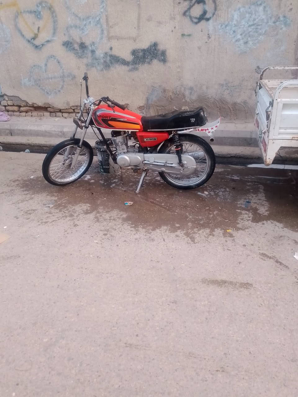 سلام عليكم دراجه كلك للبيع ب300بيهة مجال دراجه نضيفه زينه ***********مكان شطره
