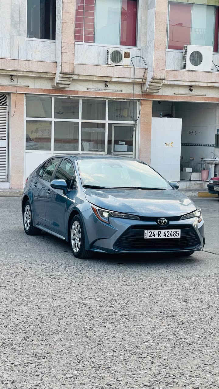 toyota corolla Le 2024
تويوتا كورولا
ضرر: سياره بيها بس چاملخ واحد صبخ بدون دواخل بدون ايرباك 
صور حادث موجود
ماشية:48 الف
سعر:147 $ بي مجال بسيط
رقم كورك واتساب:*********** اكر, نينوى

