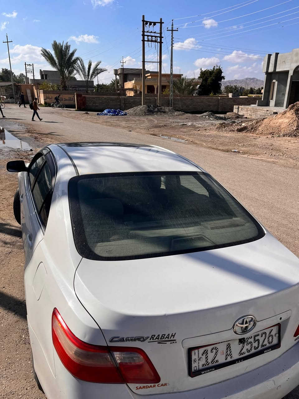 كامري موديل 2008 Glx خليجي فول مواصفات رقم نينوى انكليزي سونار موجود آخر صوره السعر 100$او بيها مجال شي قليل للستفسار ***********
