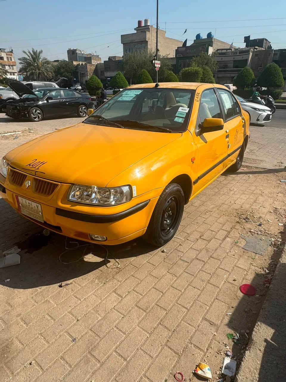 سلام عليكم سمند للبيع موديل ٢٠١١ كير محرك جدد صدر مامي خلفي تخم تاير تبريد فقط كلج كمبريسر مصفره هيئه وغرامه تحويل مباشر سعر ٣٠ وبيها مجال الشراي مكاني بغداد تصل وتدلل مكلف بنشر ***********

