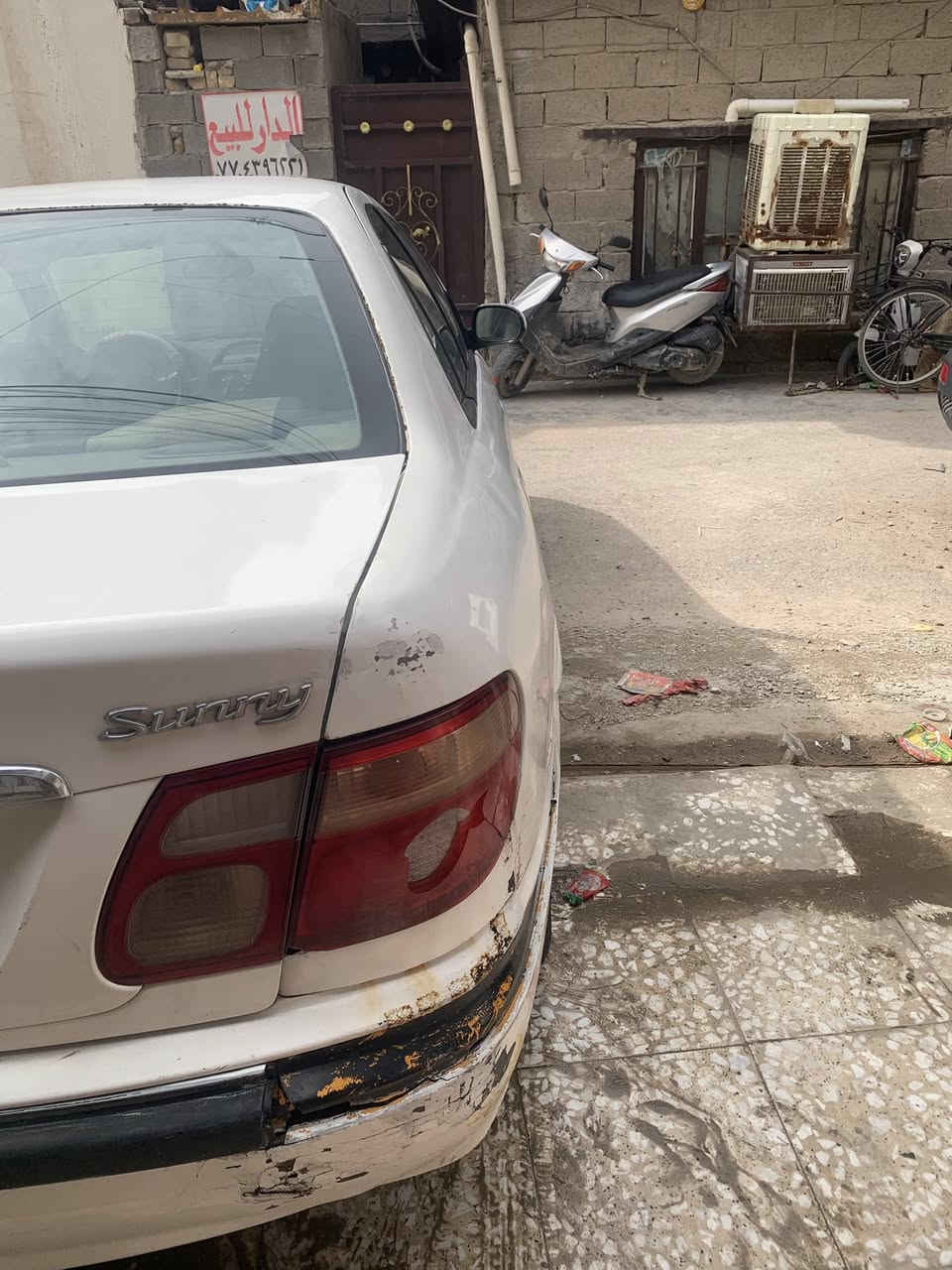 نيسان سني ياباني القبق الاسود مديل ٢٠٠٢الون ابيض رقم الجديد باسمي مصبوغا عام جانت صفره وحسب قرار المرور    مكان السيارة بغداد
السعر ٦٠ رقم الهاتف ***********
