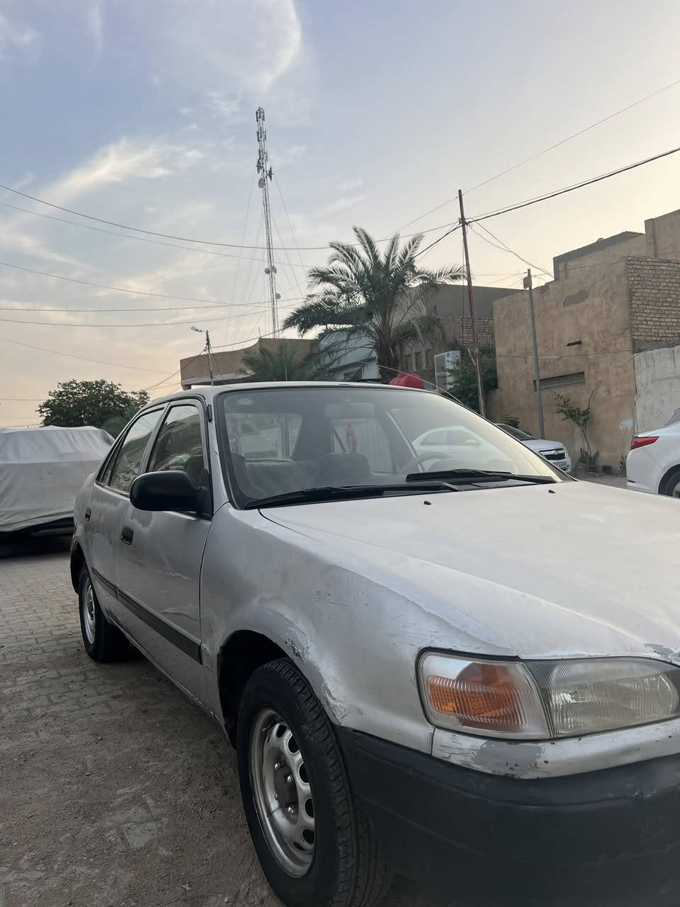 السلام عليكم كورلا للبيع موديل ٩٦ السيارة جديدة بدون صبغ فقط جراد تخم تاير جديد حدادية جديدة تبريد شغال كير ومكينة جاهزات كير اوتوماتيك سنوية لل٢٨ رقم بغداد للبيع او المراوس السعر ٤٥ المكان النجف للتواصل ***********
