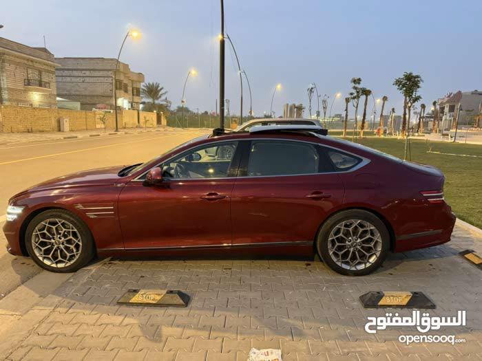 موديل 2023G80  جينيسس
فئة برستيج PRESTIGE اعلى فئه

وارد أمريكي كلين بدي ومحرك ماعدا دعاميه  – رقم بصرة باسمي 

سيارة فخمة، راقية، وأداء عالي تنافس سيارات الفئة الأولى 

 المواصفات:
• شاشة وسطية كبيرة
• شاشة عدادات رقمية كاملة
• مقاعد جلد فاخرة كهربائية مع ذاكرة
• تبريد وتدفئة للمقاعد الأمامية
• بصمة تشغيل + دخول ذكي
• نظام صوت فاخر
• كاميرات محيطية 360 درجة
• حساسات أمامية وخلفية
• إنارة LED كاملة
• جنوط وكالة مقاس 19 إنش
• أنماط قيادة متعددة (Eco – Comfort – Sport)
• نظام النقطة العمياء
• نظام مانع التصادم الأمامي والخلفي
• نظام الحفاظ على المسار
• رادار أمامي + مثبت سرعة ذكي (Adaptive Cruise Control)
• تنبيه عند الرجوع للخلف
• مساعد الخروج الآمن للركاب
• فرامل يد كهربائيه + Auto Hold
• مرايا جانبية كهربائية مع طي وتحكم
• تحكم بالمقود + مثبت سرعة 

هواي مواصافات يمكن ما ذكرتها

 صورة للدعّامية موجودة وتكدر اشوفها عن طريق رقم الشاصي

السيارة نظيفة وفئة راقية وتصلح للاستخدام اليومي والسفر

للاستفسار : ***********
