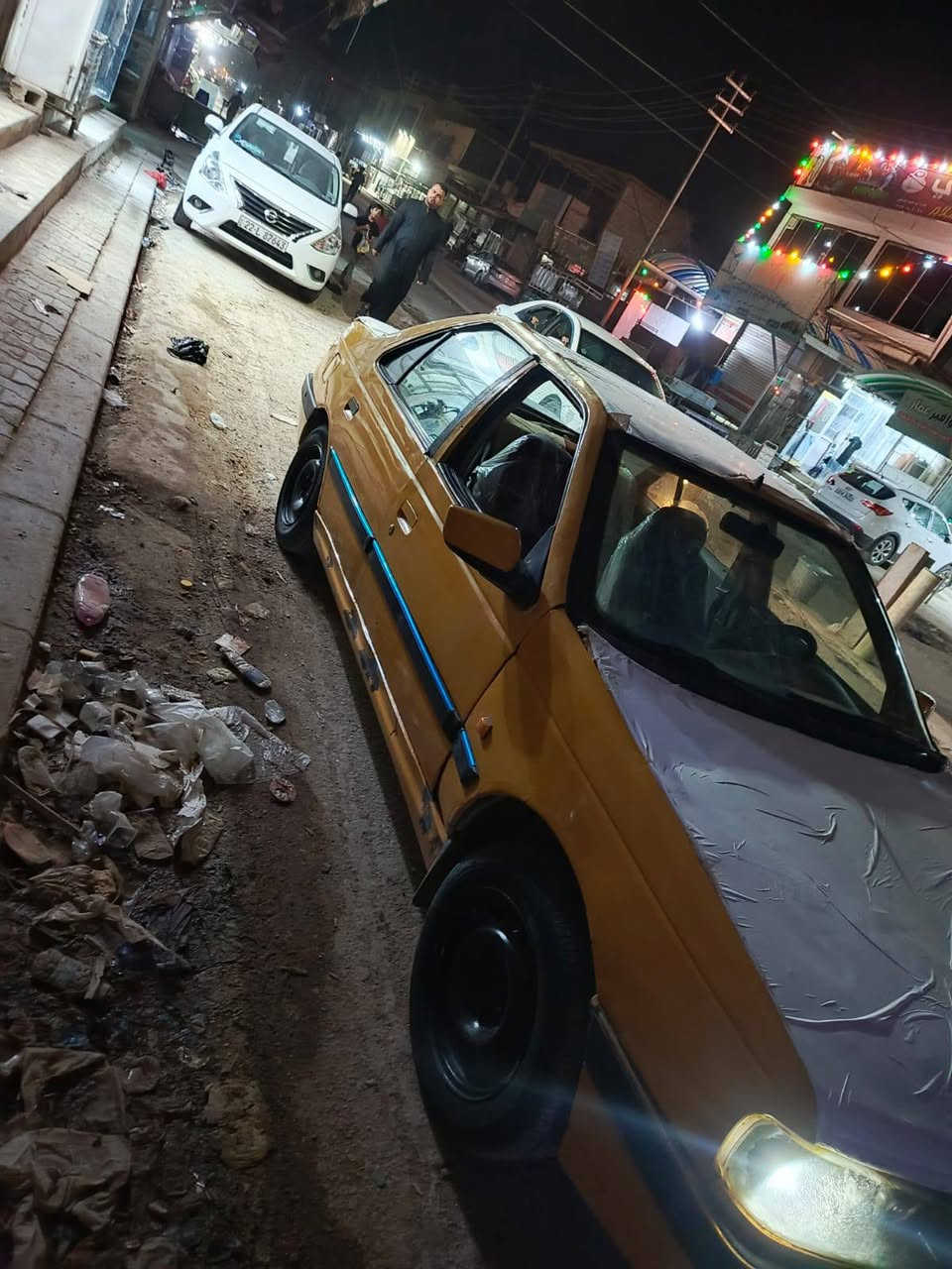 بيجو 405 نجف السعر 20 
سيارة مشروطة كير حدادية اوديك للرعي گبل 
مكان السيارة نجف شارع ابوصخير 
الاتصال على الرقم ***********
