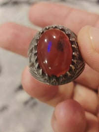 خاتم يماني • قديم • مصور