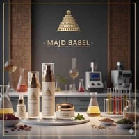 معمل مجد بابل لانتاج مستحضرات العنايه بالبشره ومواد الحلاقه صار تكدر ت...