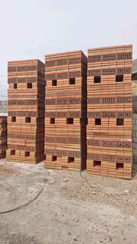 طابوق أحمر • بلوك أحمر • ثرمستون