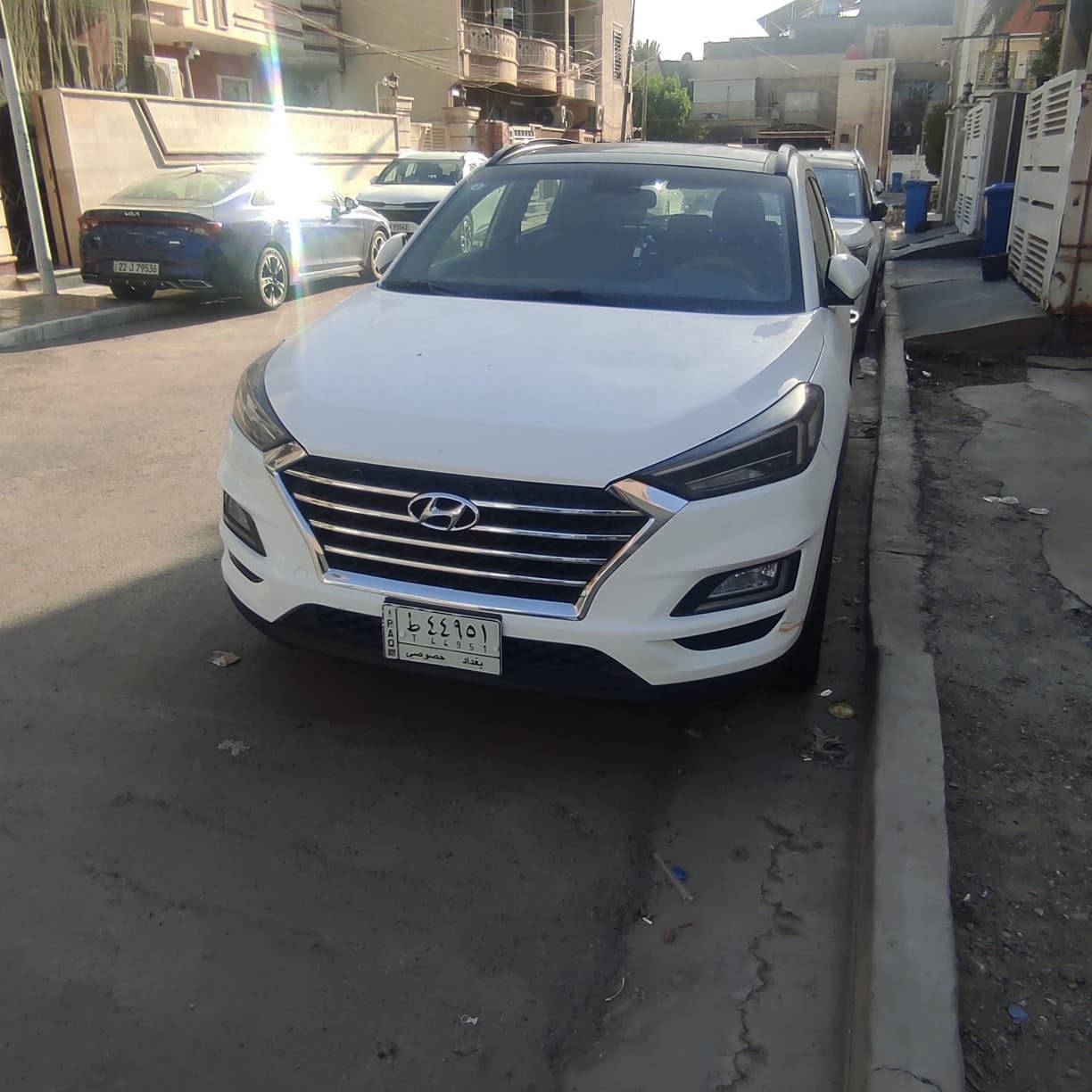 السلام عليكم
توسان خليجي موديل 2019 رقم بغداد بأسمي
مكفوله من الصبغ والكير والمحرك
مواصفات فول المرغوب كشنات جلد كشن كهرباء شاحن وايرلس سايد بريك بالقدم تبريد قطعتين حساس أمامي حساس خلفي كاميرا مري شفط و إشاير بالمري منفذ وايرلس امامي وخلفي ثلاث أنظمة قيادة مثبت سرعة محرك 2000 دوش لد أمامي نهاري نظيفة جداً (خدوش بسيطة)
‏ماشية فوق ٨٠ الف

‏السعر 188 $

‏الاستفسار ***********

مكان السيارة بغداد حي القاهرة

الملاحظة أنا مكلف بالنشر فقط
