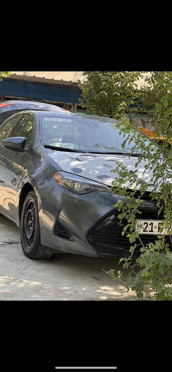 سلام عليكم كورلا موديل 17 للبيع ماشية 85 ميل العنوان كركوك قضاء الدبس  السعر 130 وبيها مجال وحادثها موضح بل صور وفحص موجود الباقي كلا بشرط تايرات جدد ماتزيد مصرف السياره وهذا رقمي متواجد *********** واذا مراوي حسب القناعه اراوسك
