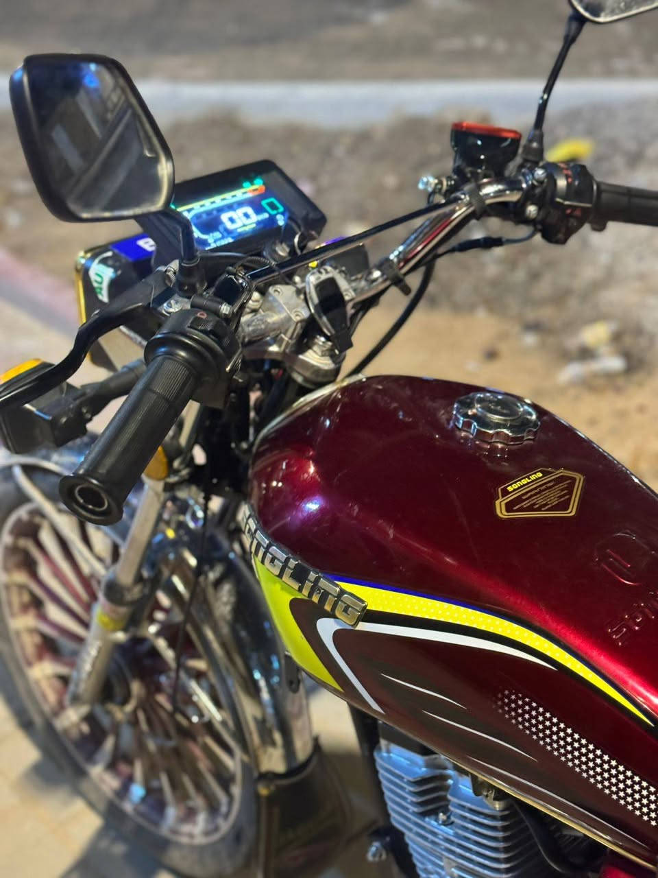 السلام عليكم دراجه للبيع موديل 25 انتصل وتدلل ***********
