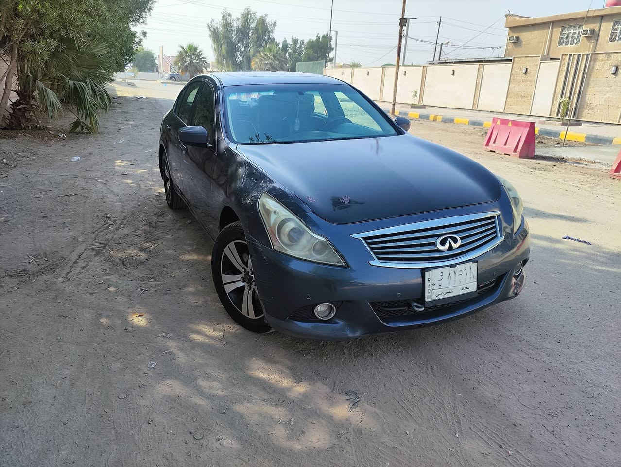 للبيع سيارة انفنتي جي ٣٧
السيارة موديل ١٣جاهزة للاستخدام بيها ملاحظات وترتيبات شوي 

مسويلها ادامه نوزلات بلكات مجاول 

مكينه وكير مكفولات 

السياره هزه جديده وسنويه ب اسمي تحويل شوكت مايعجبك 

الصور طالع بيها رقم قديم اخذتهن قبل لا احولها 

السيارة حادثها  خلفي  خفيف سعرها ٧٥وبيها مجال بسيط 

***********
