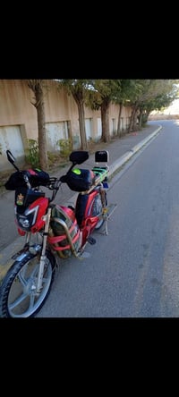 بايسكل شحن للبيع بايسكل كامل من كلشي تايرات جدد باتريات عل فحص كهربائي...