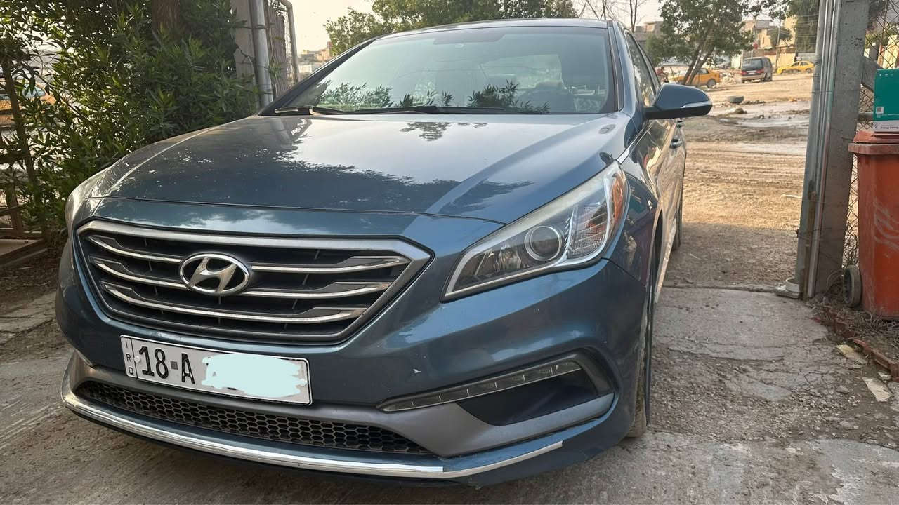 سوناتا ٢٠١٥ سبورت
امريكي 
محرك 2400 ما مفتوح
عليها برمجه عادي
حادثها بابين جهه السايق
94ميل
دواخل كاربون فايبر
*********** حلة, بابل
